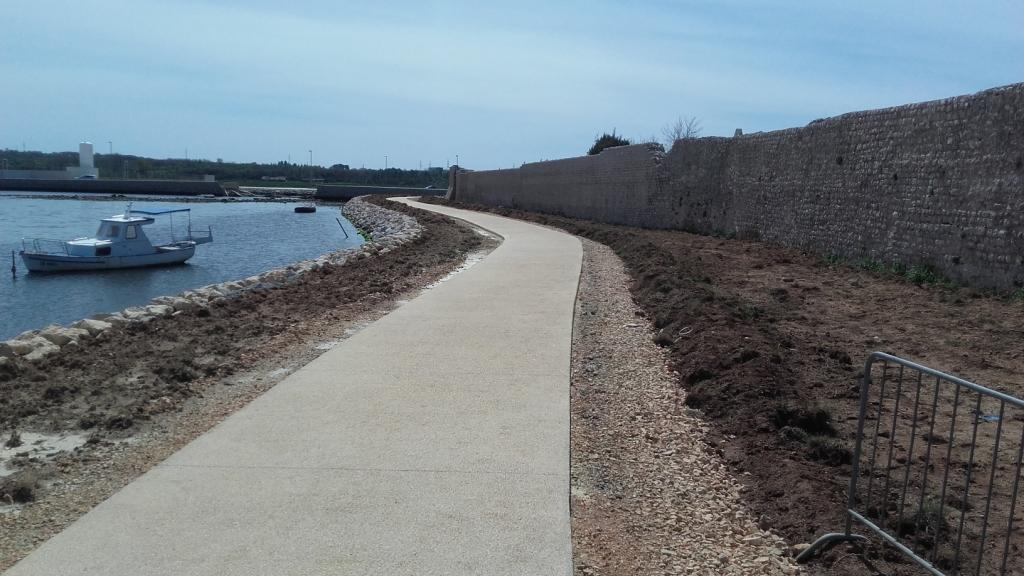 CEMEX CoolirADVANCED žuti kulir s kamenim agregatom dekorativni beton Nin