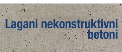 CEMEX lagani nekonstruktivni beton