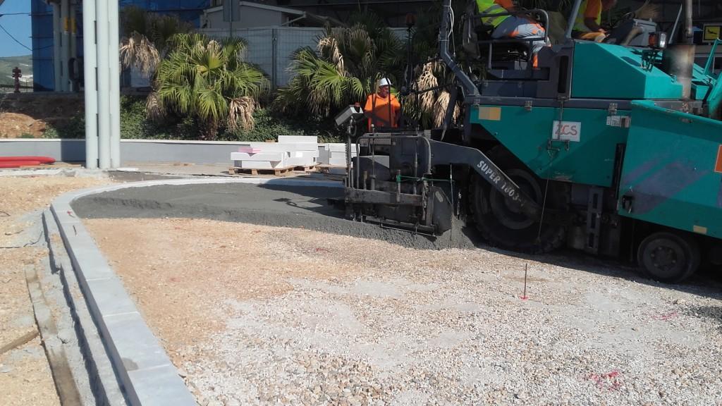 CEMEX uvaljani beton RCC Zračna luka Split