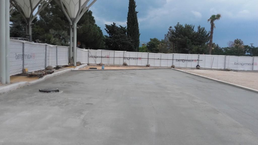 CEMEX uvaljani beton RCC Zračna luka Split